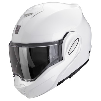 Scorpion Exo Tech Evo Pro White + Kit bluetooth Exo-Com Link-1C
