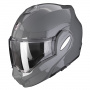 Casque Modular Scorpion Exo Tech Evo Solid Cement Grey