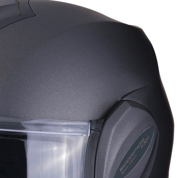 Scorpion Exo Tech Evo Solid Matt Anthracite + Kit bluetooth 5R Lite