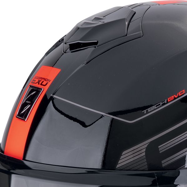 Scorpion Exo Tech Evo Traveller Negro Rojo