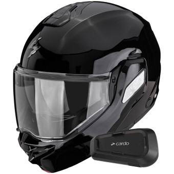 Modular Scorpion Exo-Tech II Solid Black + Kit Bluetooth Spirit