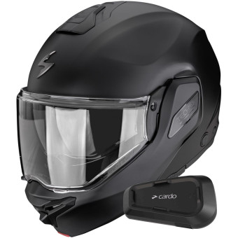 Modular Scorpion Exo-Tech II Solid Matt Black + Kit Bluetooth Spirit