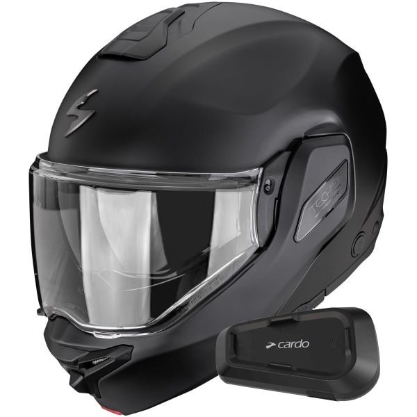 Modular Scorpion Exo-Tech II Solid Matt Black + Kit Bluetooth Spirit