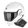 Pack Exo-Tech II Solid White + Kit Bluetooth BT Mini