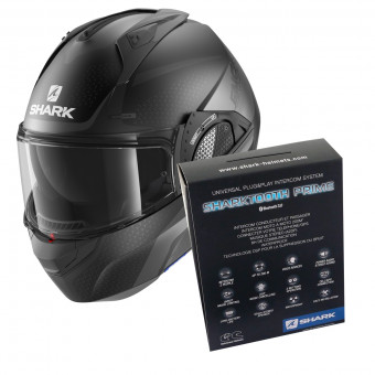 Modular Shark EVO GT Encke Mat KAA + Kit Bluetooth Sharktooth Prime