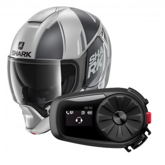Modular Shark Evojet Vyda Mat SAK + Kit Bluetooth 5S Solo