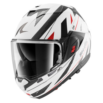 Casque Modular Shark Oxo Dashed Mat WAR Casque Modular Shark Oxo Dashed Mat WAR