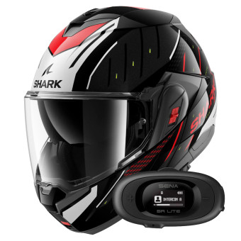Casque Modular Shark Oxo Rydger KSR + Kit bluetooth 5R Lite Solo Casque Modular Shark Oxo Rydger KSR + Kit bluetooth 5R Lite Solo