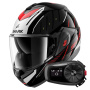 Casque Modular Shark Oxo Rydger KSR + Kit Bluetooth 5S Solo