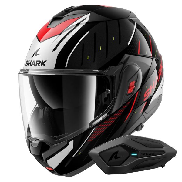 Modular Shark Oxo Rydger KSR + Kit Bluetooth Sena for Shark Modular Shark Oxo Rydger KSR + Kit Bluetooth Sena for Shark