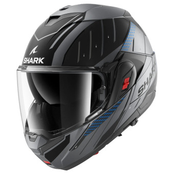 Casque Modular Shark Oxo Rydger Mat ABK Casque Modular Shark Oxo Rydger Mat ABK