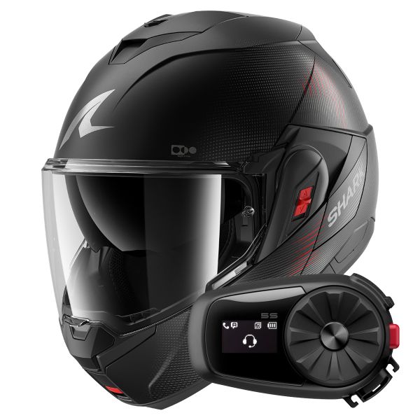 Modular Shark Oxo SP Lyne Mat KAA + Kit Bluetooth 5S Solo
