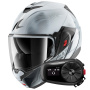 Casque Modular Shark Oxo Speed-Tech SWK + Kit Bluetooth 5S Solo