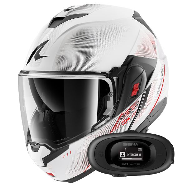 Modular Shark Oxo Speed-Tech WRK + Kit bluetooth 5R Lite Solo