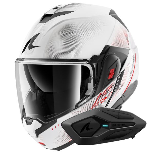 Modular Shark Oxo Speed-Tech WRK + Kit Bluetooth Sena for Shark Solo