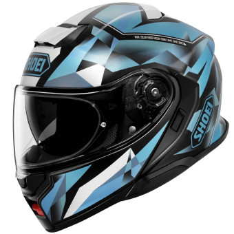 Casque Modular Shoei Neotec 3 Fragmentos TC-2 Casque Modular Shoei Neotec 3 Fragmentos TC-2