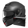 Casque Modular Shoei Neotec 3 Gris Profundo Mate + Interfono Sena SRL-03