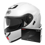 Casque Modular Shoei Neotec 3 Blanco + Interfono Sena SRL-03