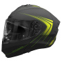 Casque Modular Stormer Blow Angel Black Neon Yellow Matt