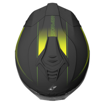 Stormer Blow Angel Black Neon Yellow Matt