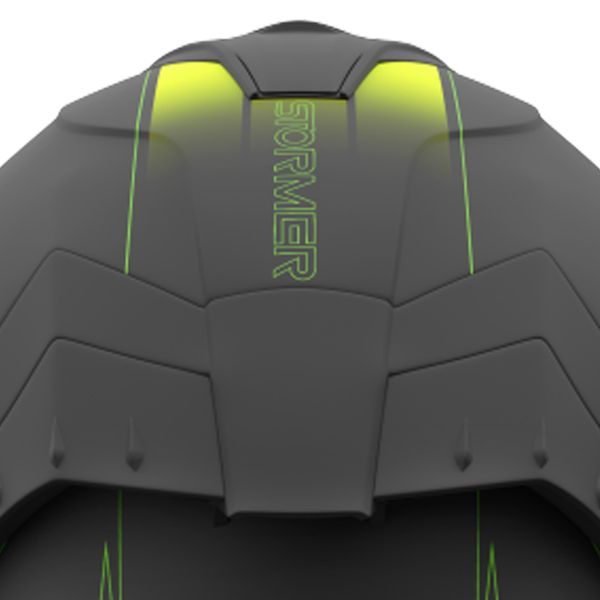 Stormer Blow Angel Black Neon Yellow Matt