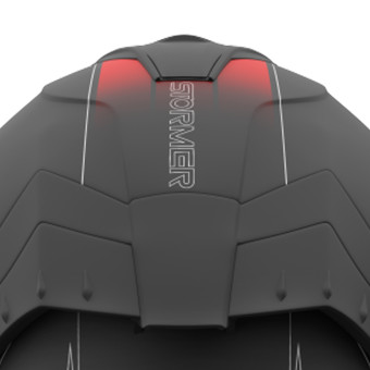 Stormer Blow Angel Black Red Matt