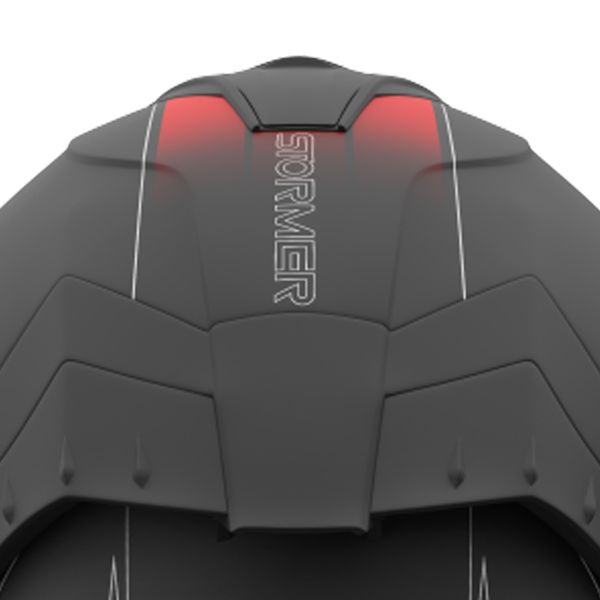 Stormer Blow Angel Black Red Matt