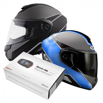 Modular Torx Neil 2 Trip Azul + Neil 2 Trip Negro + KIt Bluetooth SMH5 Duo