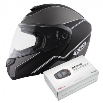 Modular Torx Neil 2 Trip Negro + Kit Bluetooth SMH5 Solo