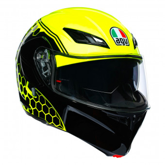 Modular AGV Compact ST Detroit Yellow Fluo Black
