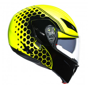 AGV Compact ST Detroit Yellow Fluo Black