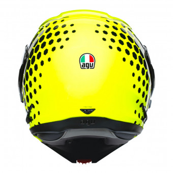 AGV Compact ST Detroit Yellow Fluo Black
