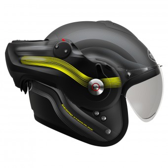 Roof Desmo Streamline Noir Acero Amarillo Fosforescente Mate 3a Generacin