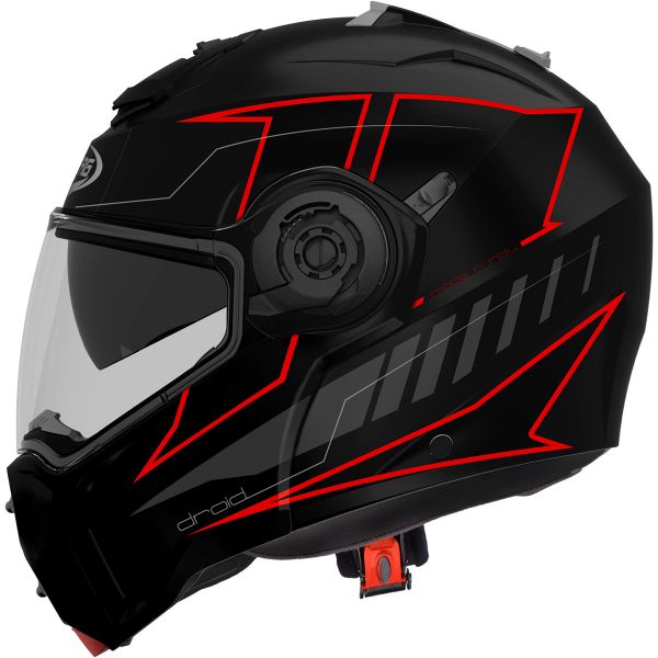 Modular Caberg Droid Blaze Matt Red Fluo Modular Caberg Droid Blaze Matt Red Fluo
