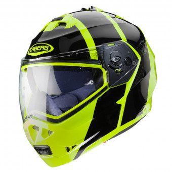 Modular Caberg Duke II Impact Yellow Fluo Black