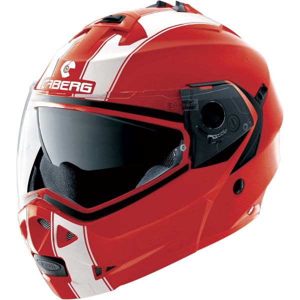 Modular Caberg Duke II Legend Ducati Red White