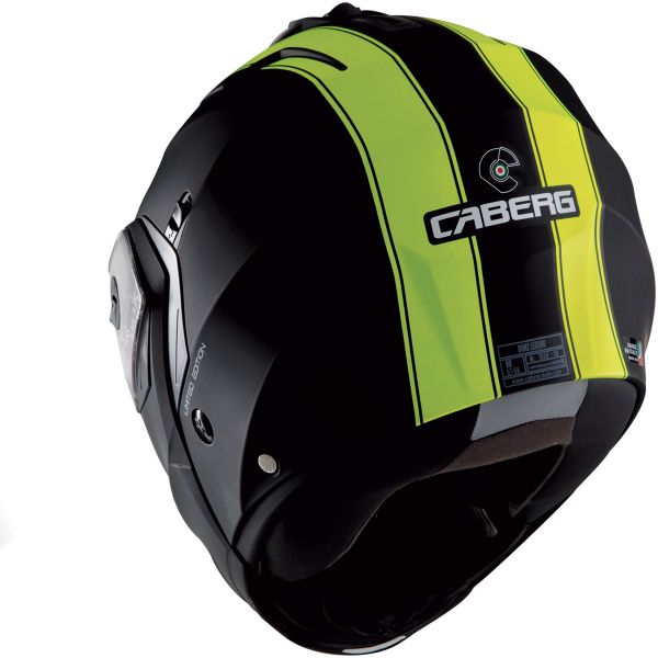 Caberg Duke II Legend Matt Black Yellow Fluo