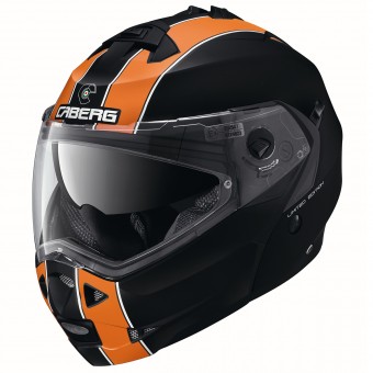 Modular Caberg Duke Legend Matt Black Naranja