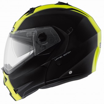 Modular Caberg Duke Legend Matt Black Yellow