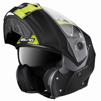 Caberg Duke Legend Matt Black Yellow