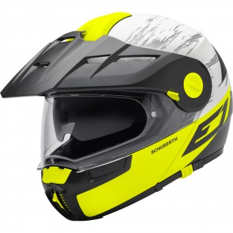 Casque Modular Schuberth E1 Crossfire Yellow Casque Modular Schuberth E1 Crossfire Yellow