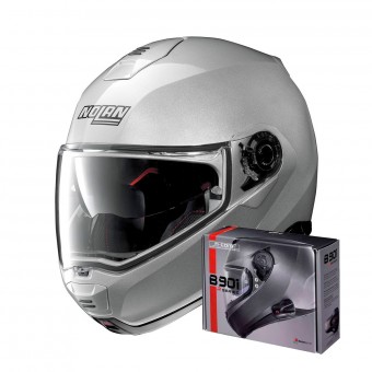 Oportunidades Nolan N100 5 Classic N-Com Platinum Silver 1