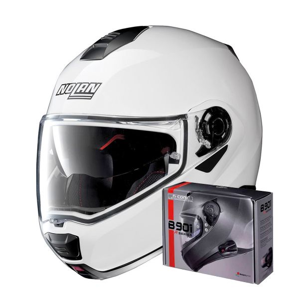 Modular Nolan N100 5 Special N-Com Pure White 15