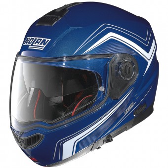 Casque Modular Nolan N104 Absolute Como N-Com Cayman Blue 50 Casque Modular Nolan N104 Absolute Como N-Com Cayman Blue 50