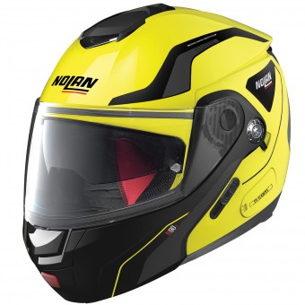 Casque Modular Nolan N90 2 Straton N-Com Led Yellow 18