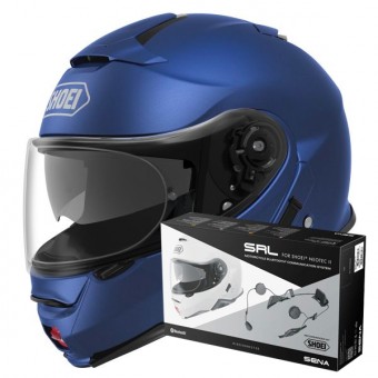 Modular Shoei Neotec II Matt Blue Metal