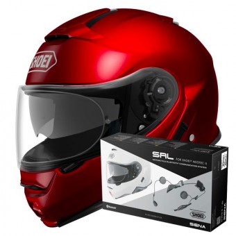 Modular Shoei Neotec II Wine Red