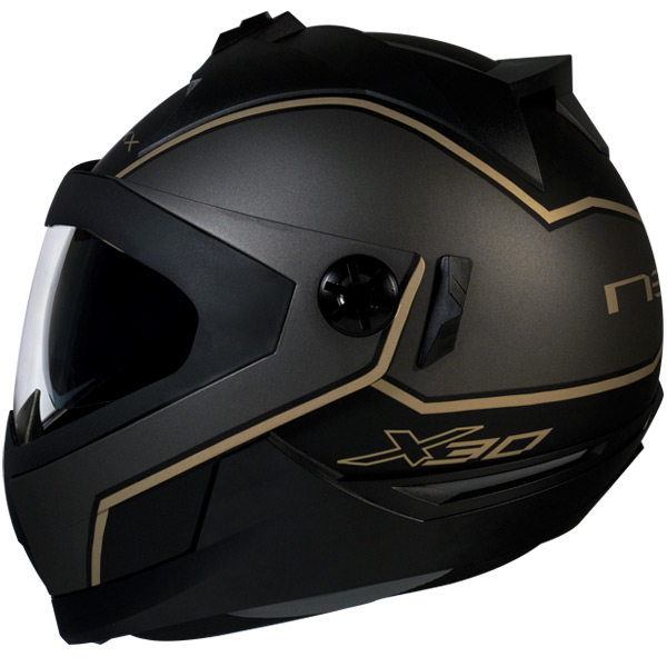 Modular Nexx X30 Viper Negro Oro Mate