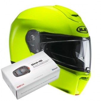 HJC RPHA 90 Fluo Green