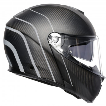 AGV Spormodular Refractive Carbon Plata